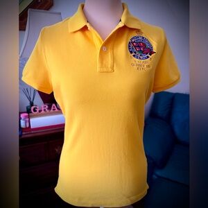 Ralph Lauren Yellow Polo with Nautical Patch